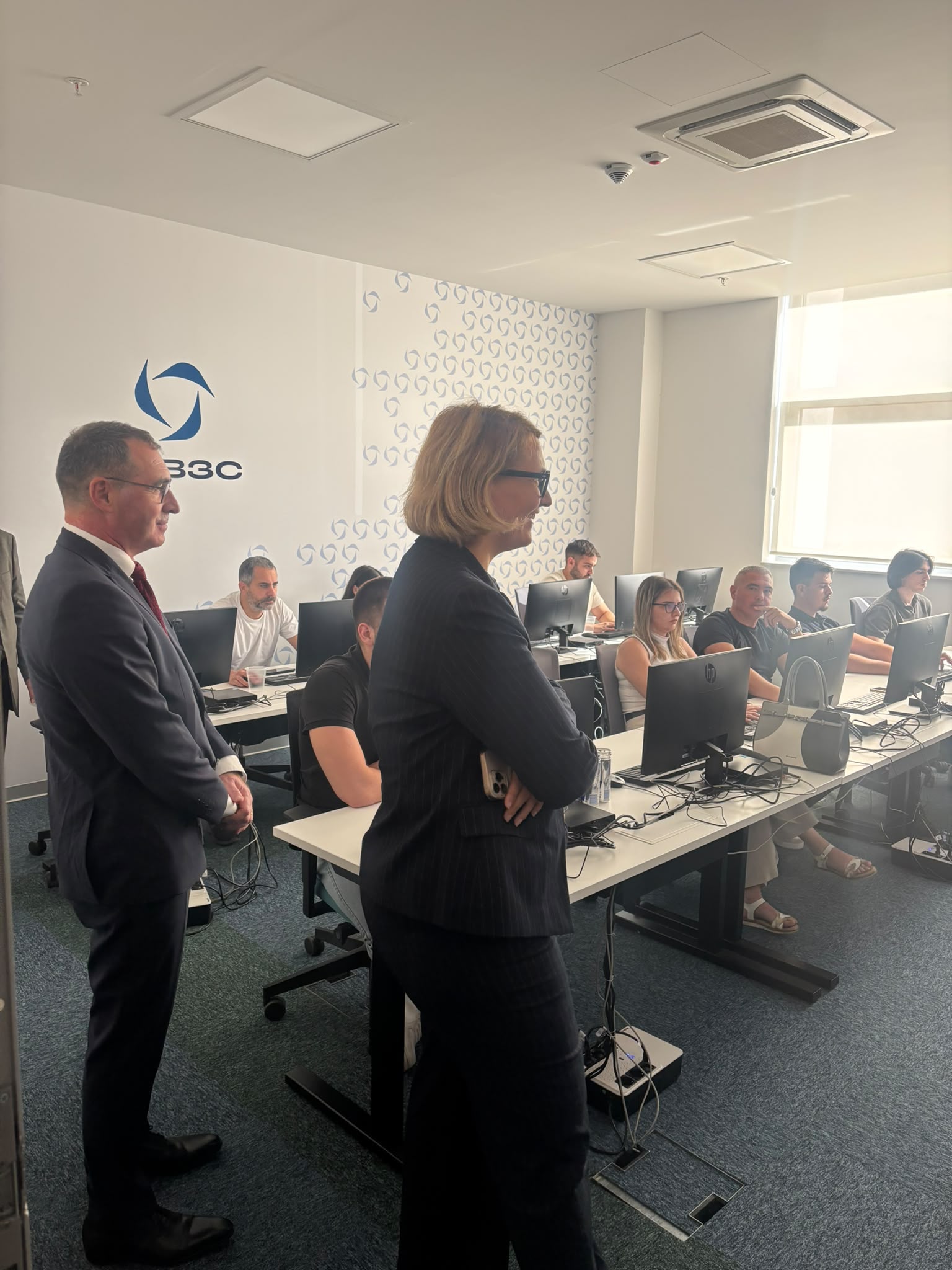 Image for Minister Delegate Marie-Pierre Vedrenne Visits WB3C